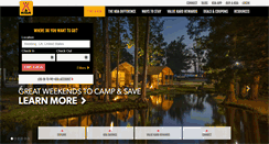 Desktop Screenshot of koa.com